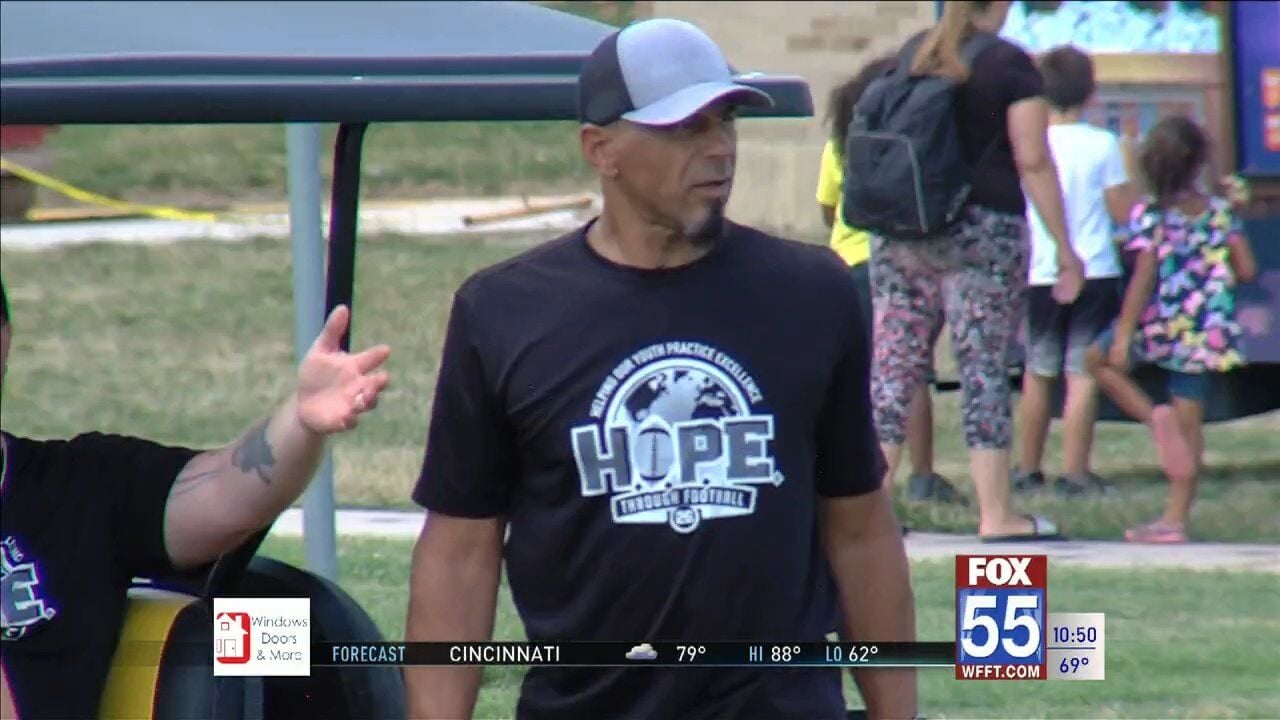 Rod Woodson's 'Hope Through Football' Camp returns to Fort Wayne, Video