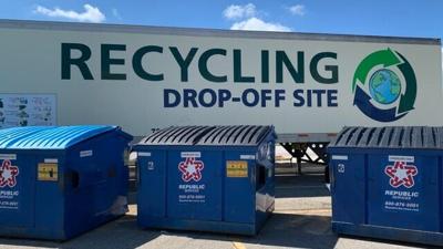 recycling drop-off site