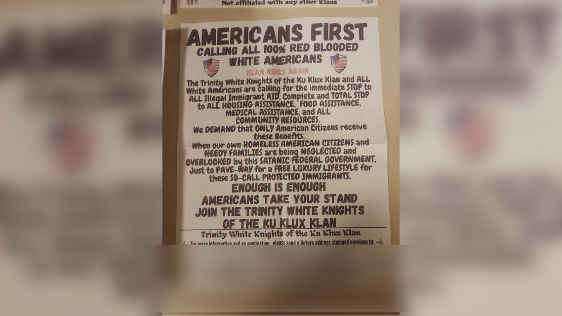 KU KLUX KLAN 2025 visual data 7