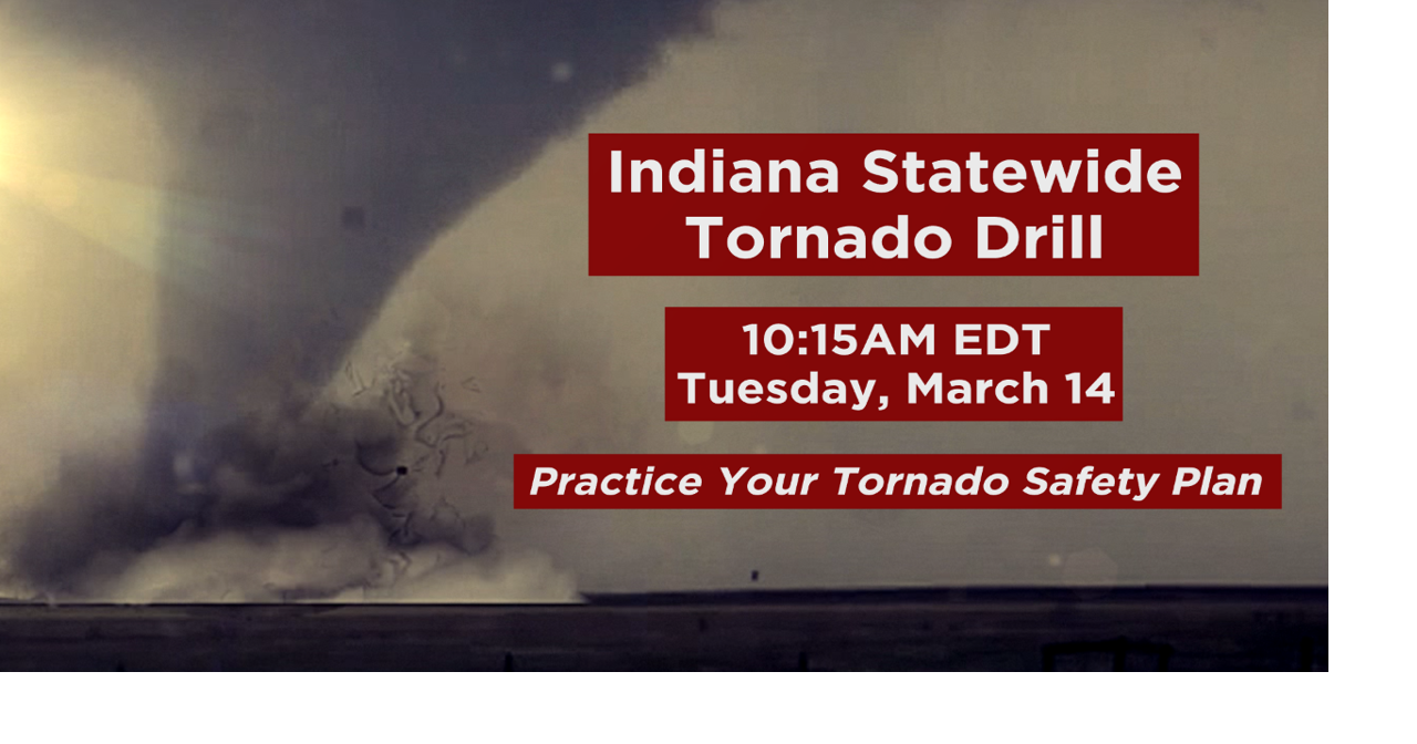Indiana statewide tornado drill kicks off Tuesday morning News