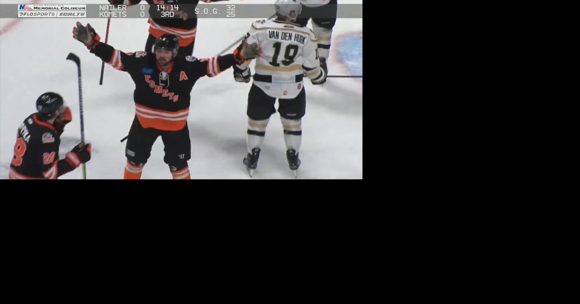 K's score late, edge Nailers Friday night Komets