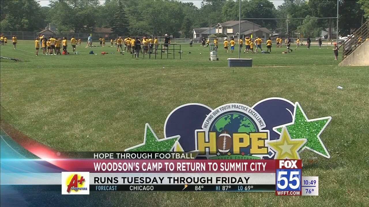 Woodson's football camp returning for second summer, Video