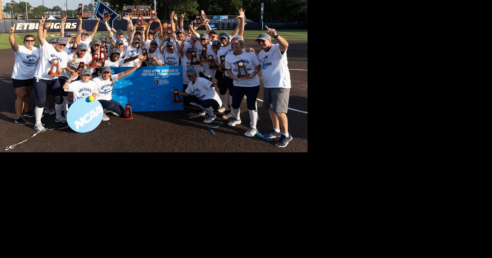 Trine softball claims first national championship in program history
