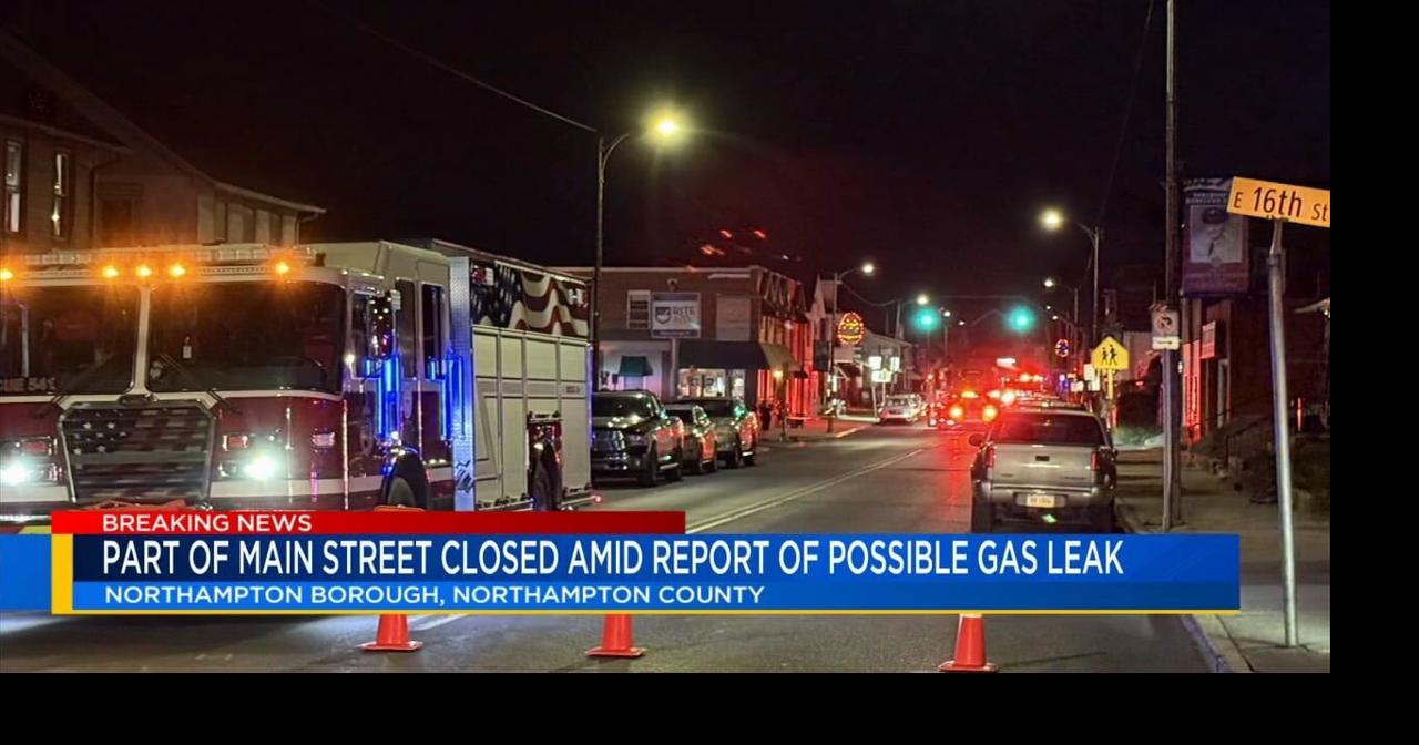 Emergency crews investigate possible gas leak in Northampton Borough ...