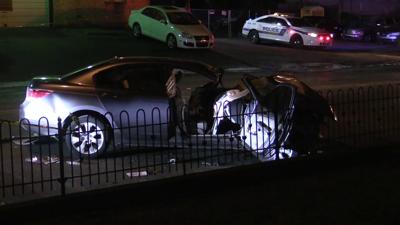 Car Crashes Into Parked Vehicles On Allentown Street Lehigh Valley Regional News Wfmzcom