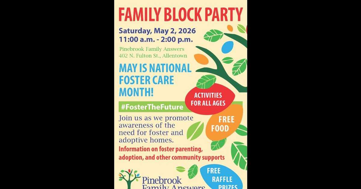 Pinebrook to celebrate National Foster Care Month with free community ...