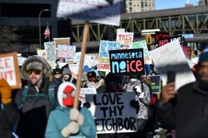 'Standing up for freedom': Minneapolis proud of peaceful ICE protests