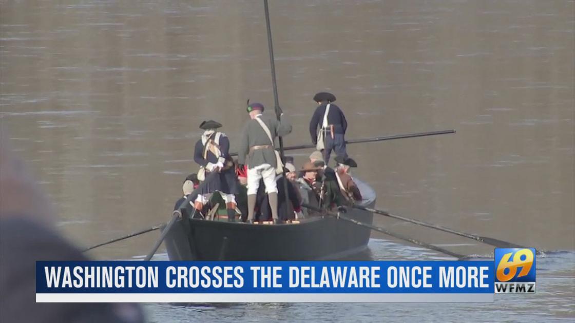 Washington Crosses The Delaware On Christmas Southeastern Pennsylvania Wfmz Com