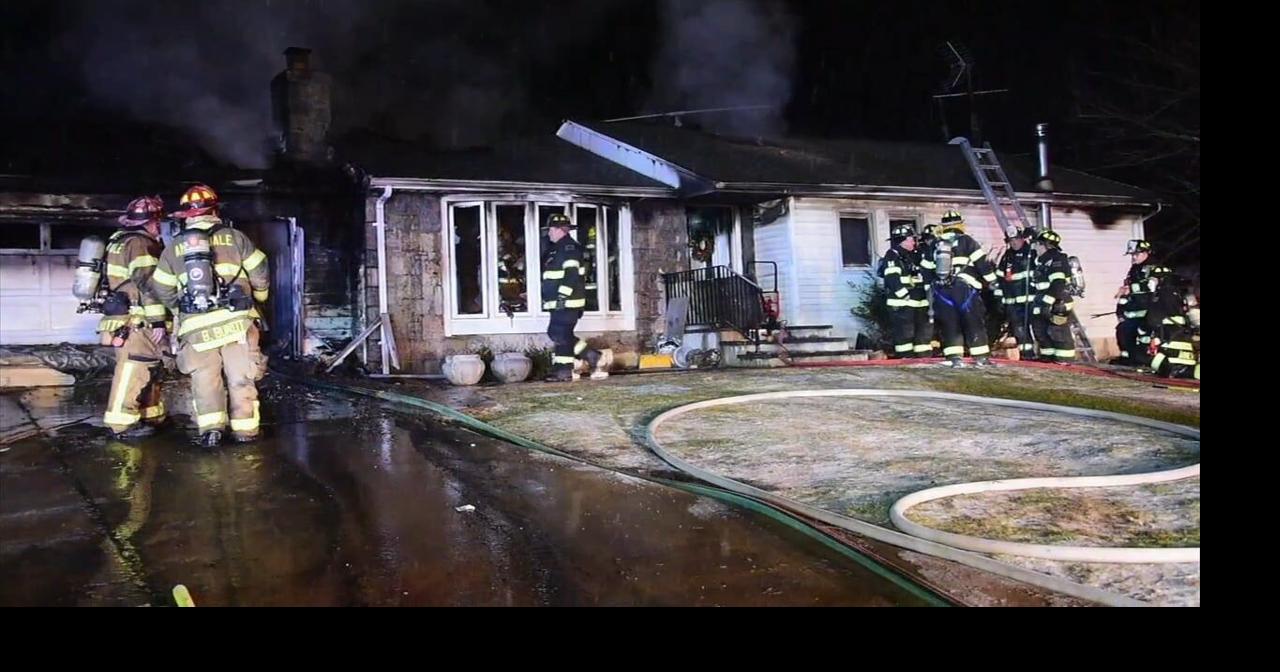 Firefighters put out house fire in Hunterdon County amid frigid temps ...