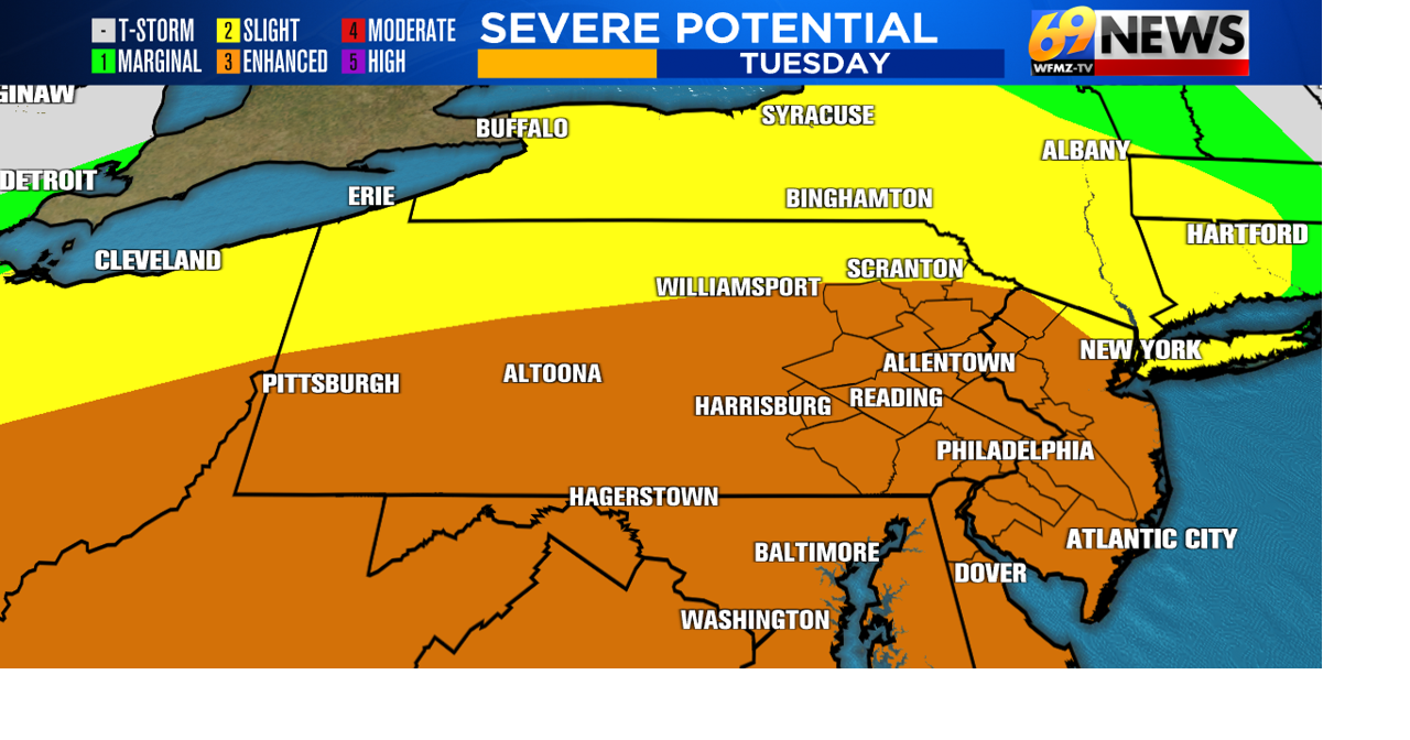 Severe thunderstorms across the Lehigh Valley; What you need to