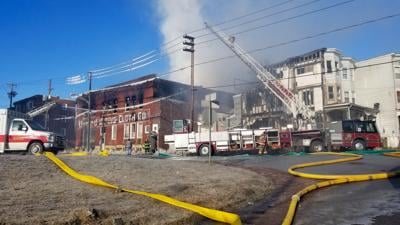 Fire tears through former factory in Shenandoah | Poconos and Coal ...
