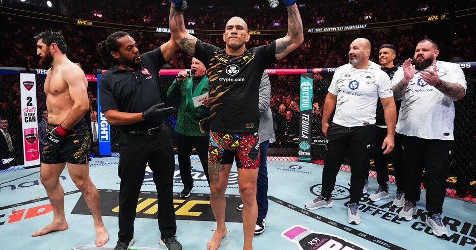 Monster Energy's Alex Pereira Defeats Magomed Ankalaev to Reclaim UFC Light Heavyweight World Championship at UFC 320 in Las Vegas