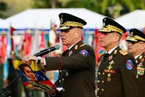 Venezuela military, police pledge loyalty to interim president