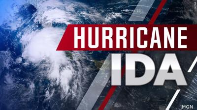 Hurricane Ida graphic