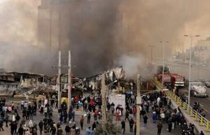 Fire 'under control' at bazaar in western Tehran