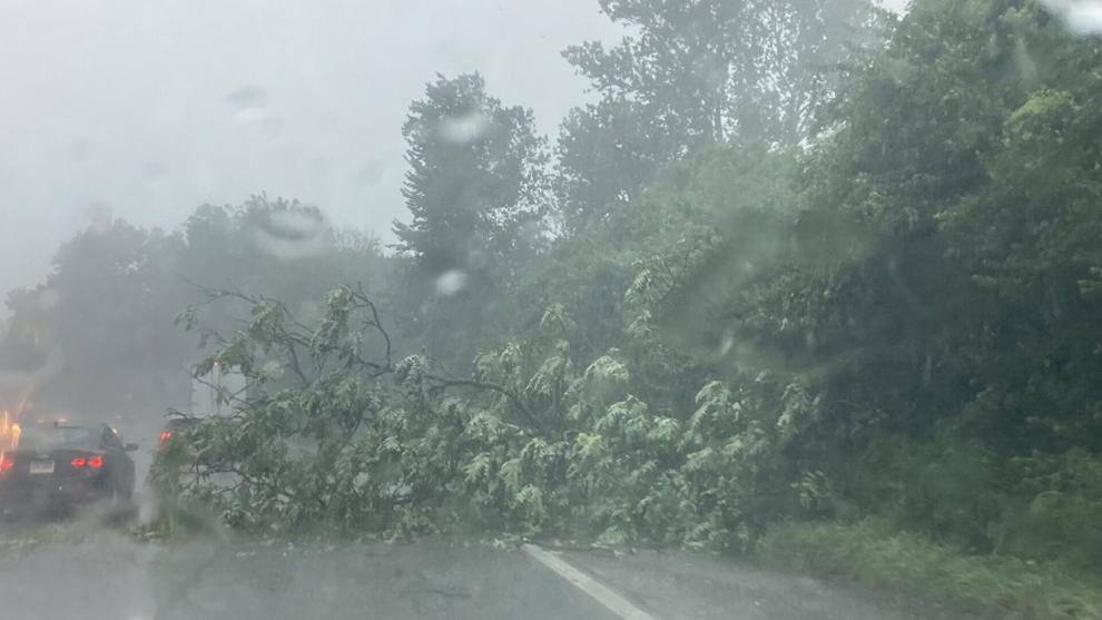 PHOTOS Storms cause flooded roads, downed trees in parts of Berks