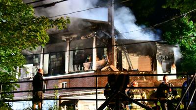 1 flown from fire scene in Tamaqua | Poconos and Coal Region | wfmz.com