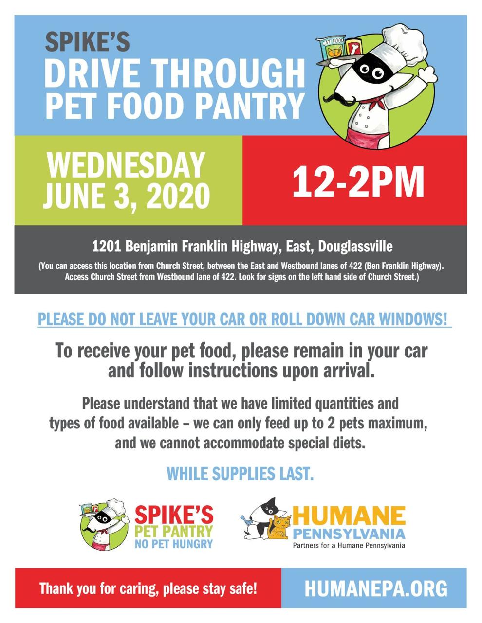 Drivethru pet food distribution set for Wednesday Berks Regional