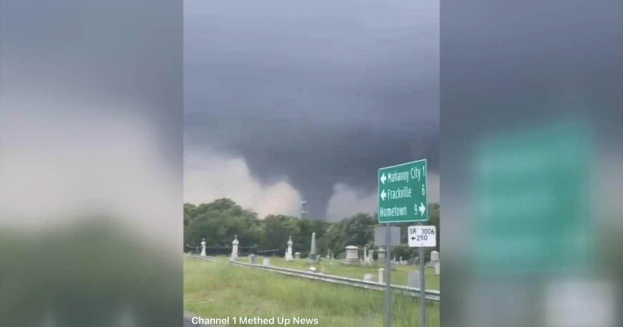 Many Mahanoy City residents still reeling after tornado tears through town - Vimarsana News