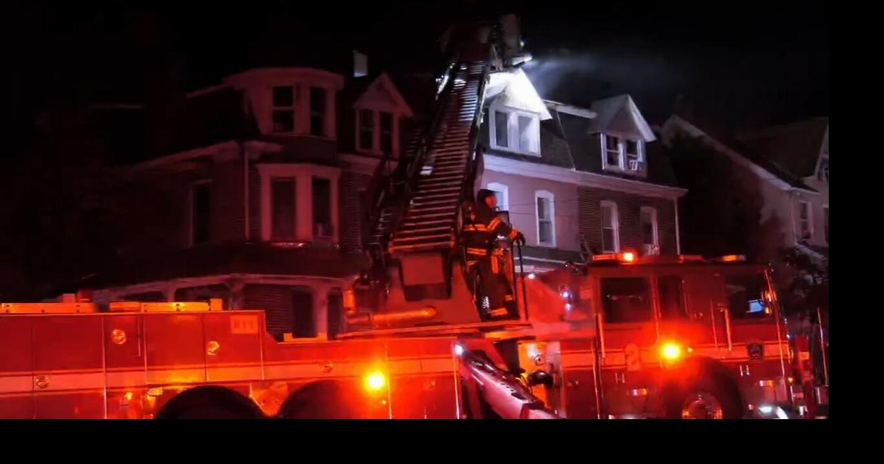 Crews fight house fire in Allentown, five people displaced | Allentown ...