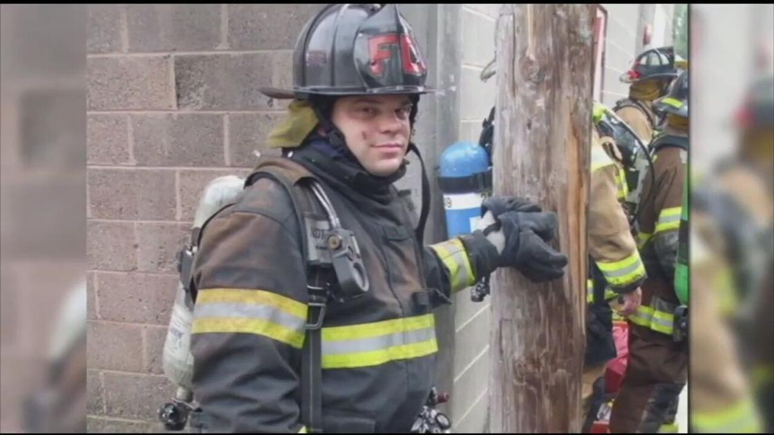 Reading firefighters recall fellow member who lost battle with cancer