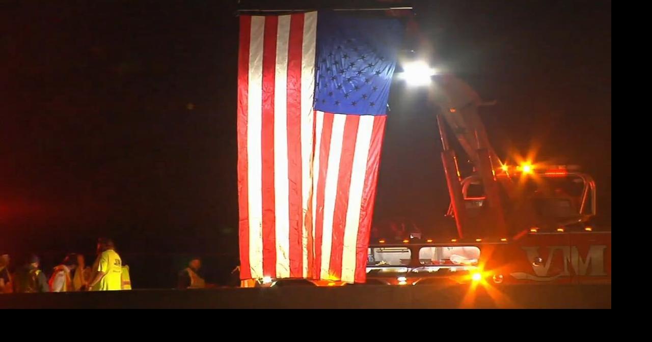 Procession carries 3 fallen York County police officers to LVHN ...