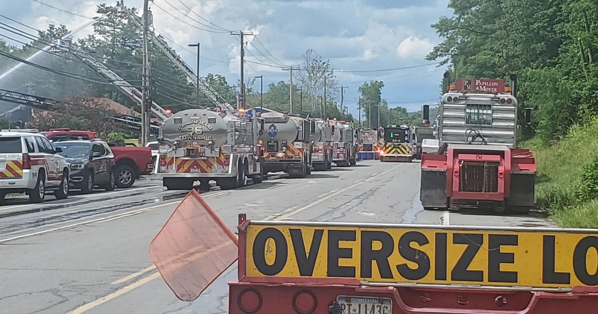 Apparent electrical fire levels most of Pocono Twp. strip mall - Vimarsana News