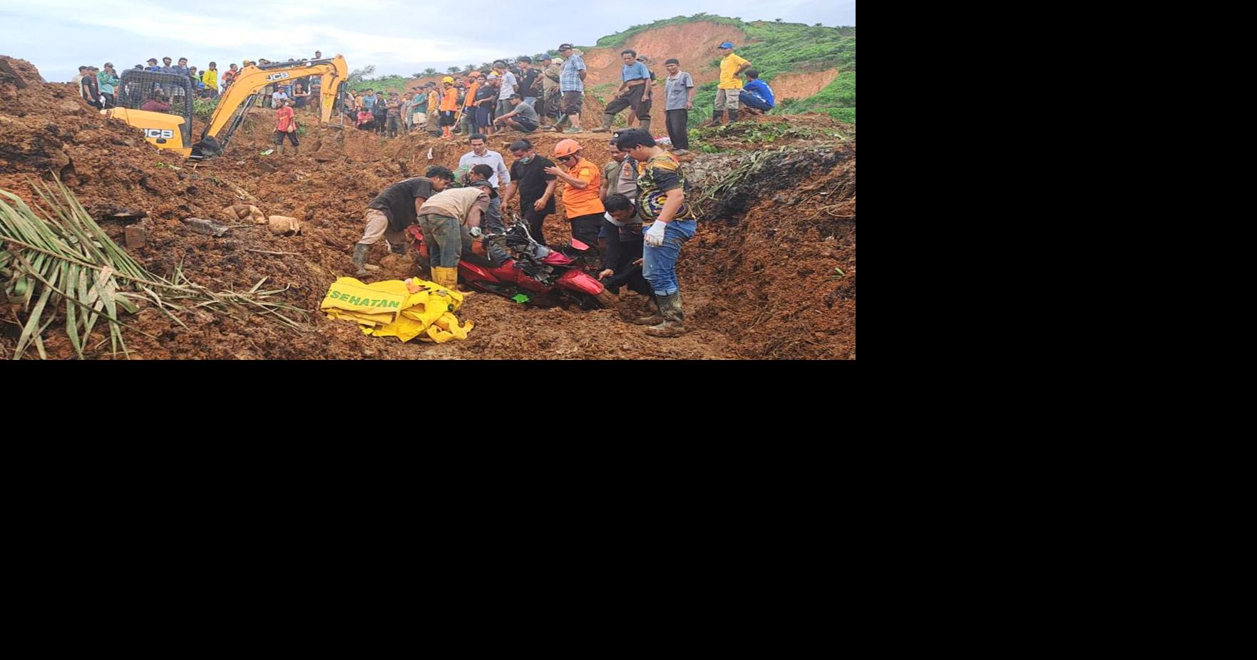 Indonesian rescuers search for survivors as the death toll from floods and landslides rises to 279