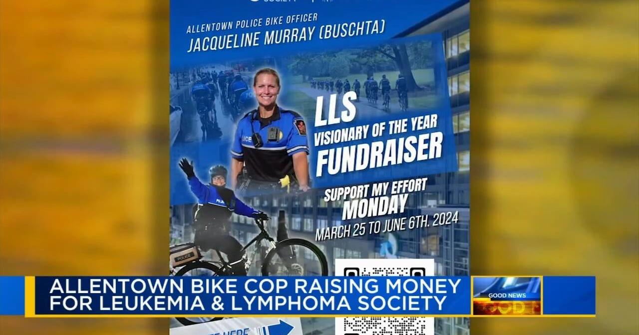 Allentown police officer collecting dollars for Leukemia and Lymphoma Society - Vimarsana News