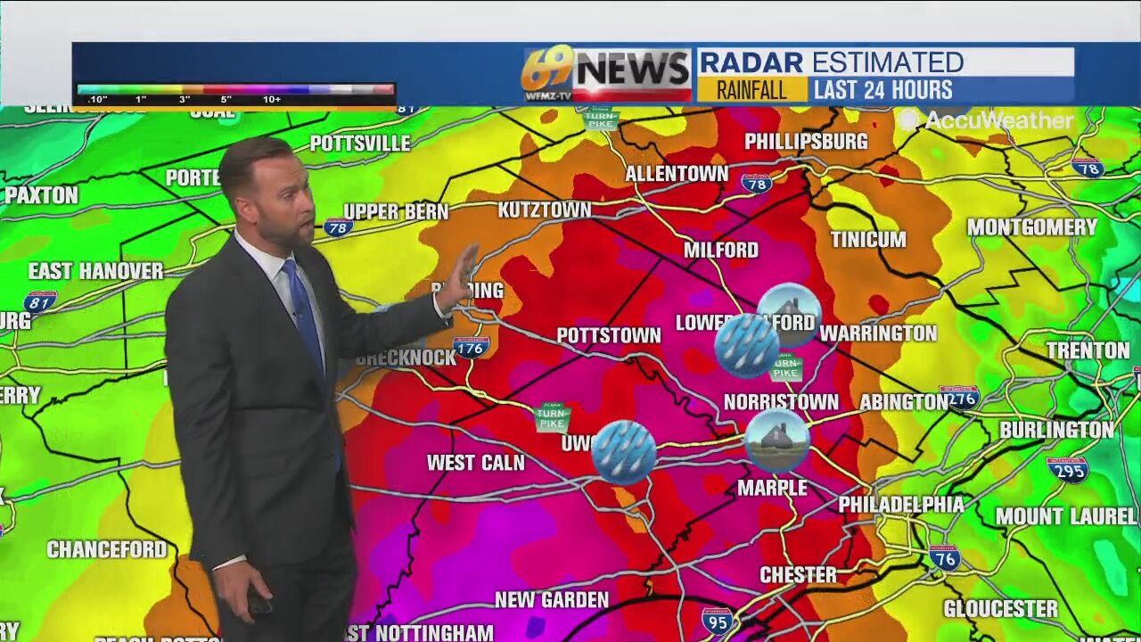 WATCH: Mark Shanaberger's Tuesday 12 P.m. Forecast | Weather | Wfmz.com