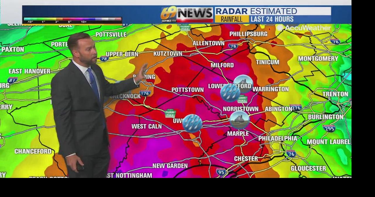 WATCH Mark Shanaberger's Tuesday 12 p.m. forecast Weather