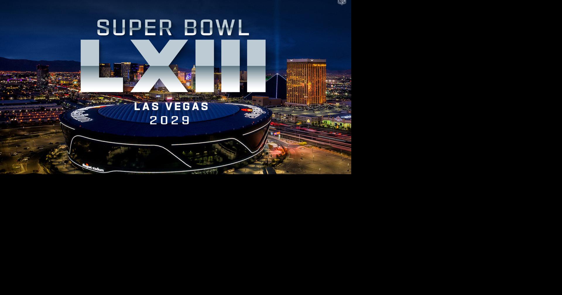 SUPER BOWL RETURNS TO LAS VEGAS IN 2029