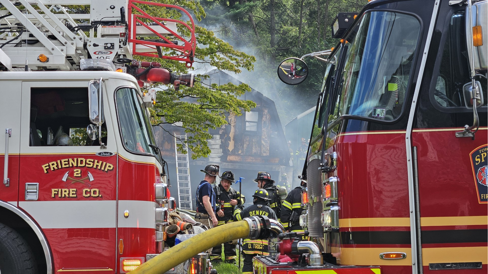 Crews battle garage fire in Cumru Twp. | Berks Regional News | wfmz.com