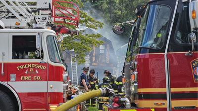 Crews battle garage fire in Cumru Twp. | Berks Regional News | wfmz.com