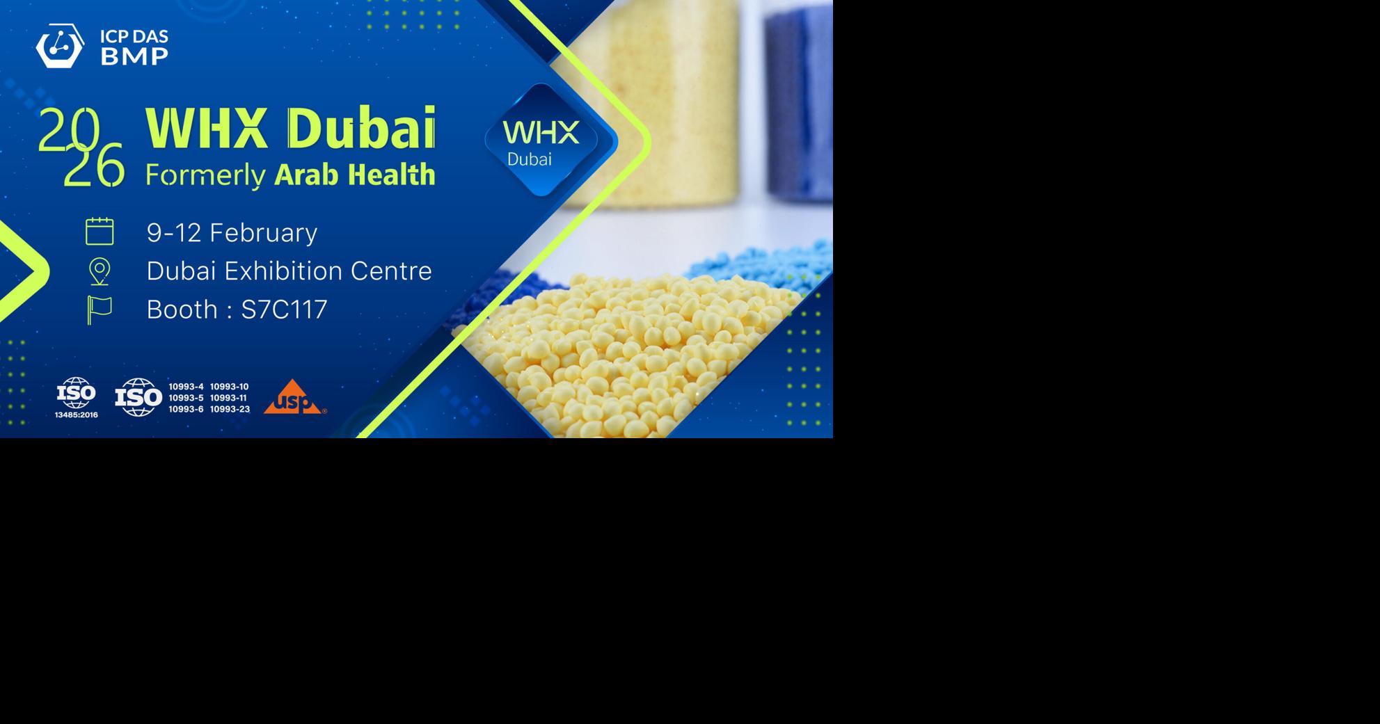 ICP DAS-BMP at WHX Dubai 2026 Spotlights Low-Migration and Low-Friction TPU