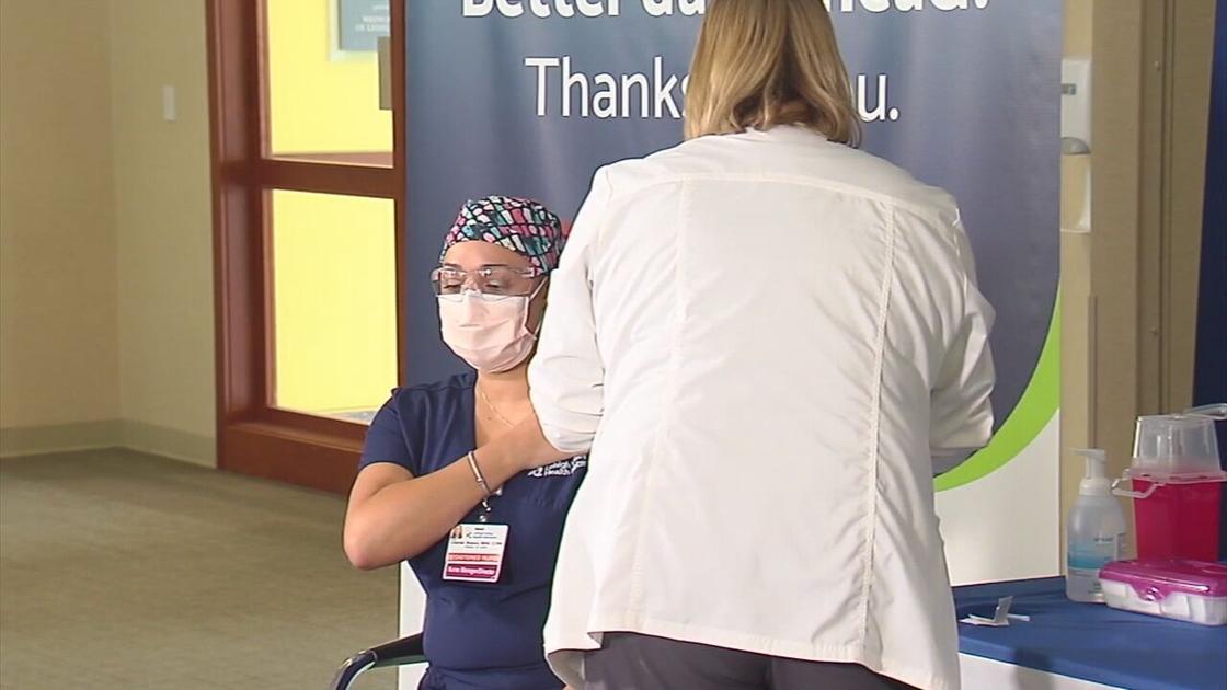 LVHN, St.  Luke administers the first doses of the Pfizer vaccine  Lehigh Valley regional news