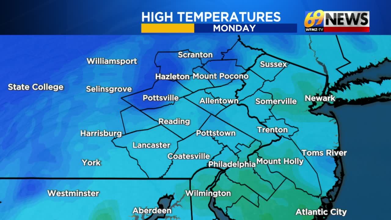 69News Weather Forecast Video 01-01-2024 | Video | Wfmz.com