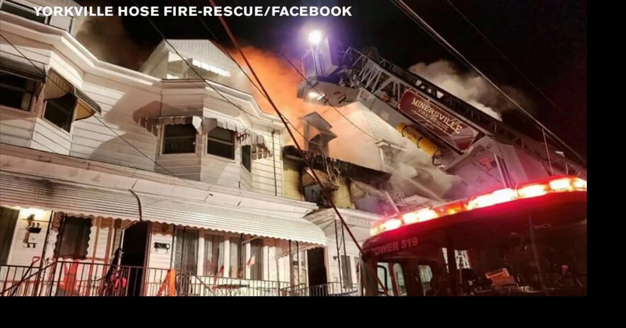 8 displaced after fire damages 4 rowhomes in Schuylkill | Poconos and ...