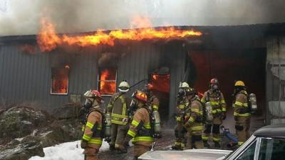 Firefighters from 3 counties battle barn blaze in Hereford | Berks ...