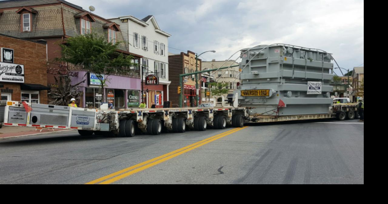 Remote-controlled big rig hauls transformer through Palmerton | News ...