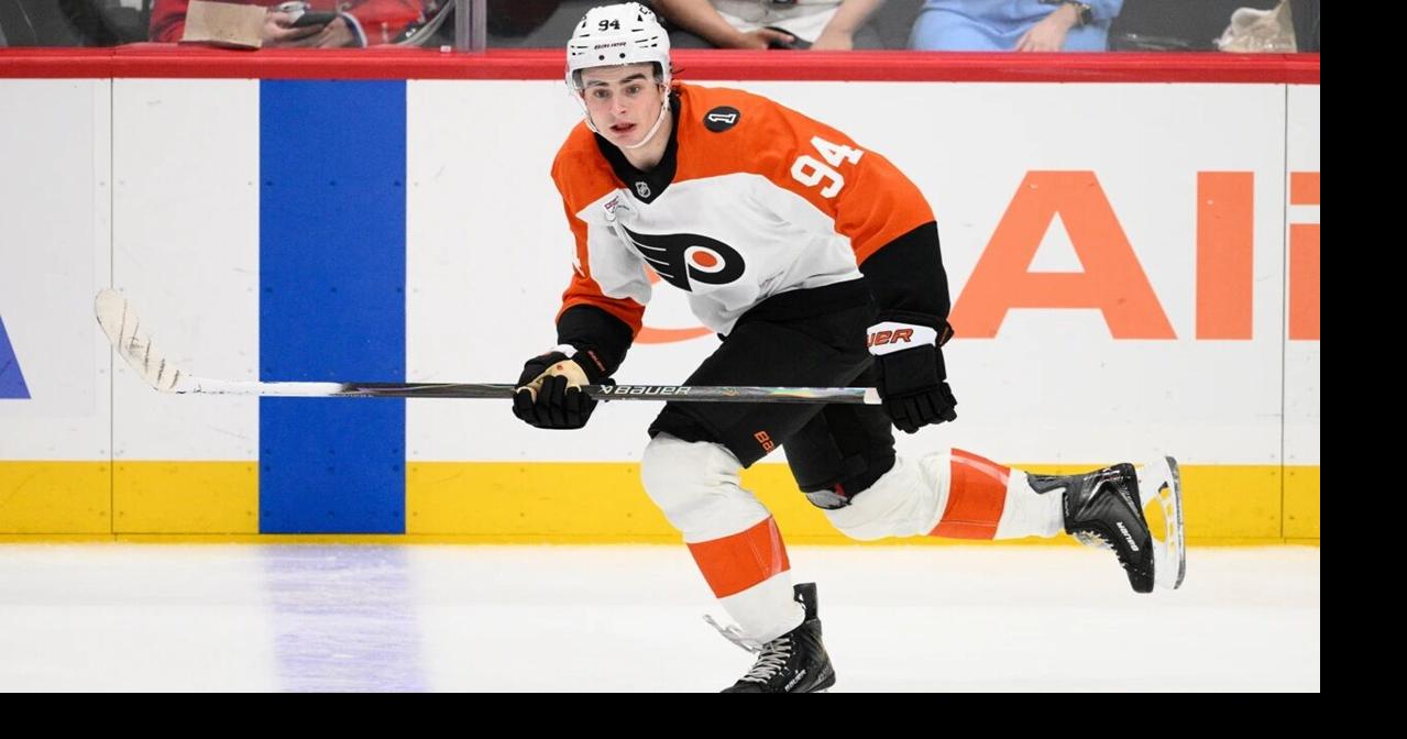 First career goal by Porter Martone gives Flyers an important OT victory over Boston