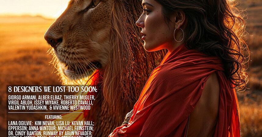 AGENDA Debuts 'Age of Power' Collector's Issue #4 by Kaylene Peoples, honoring cultural icons and fashion masters; dedicated to co-founder Lee L. Peoples