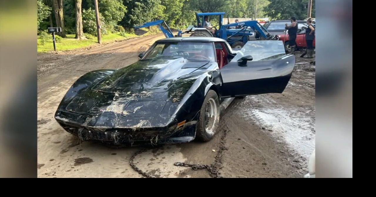 Crews begin cleanup efforts after heavy rain causes flooding in Warren