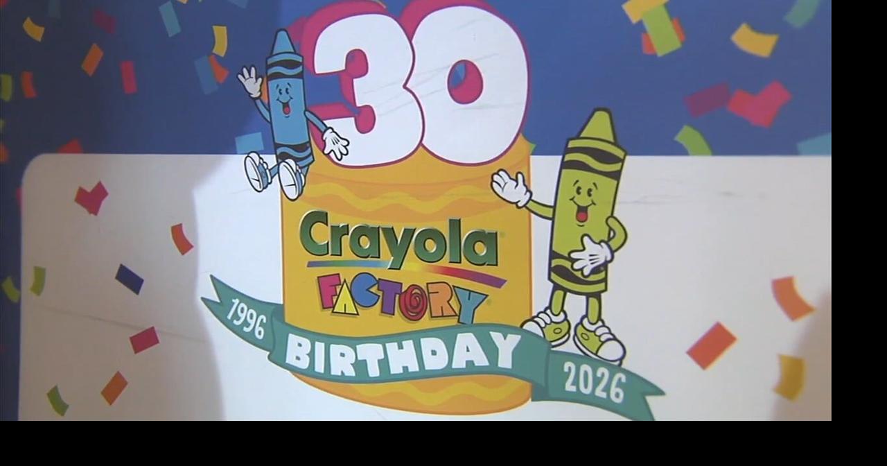 Festivities occurring at the Crayola Experience to celebrate 30th birthday