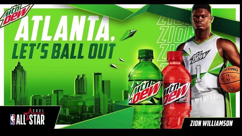 nba mountain dew ball