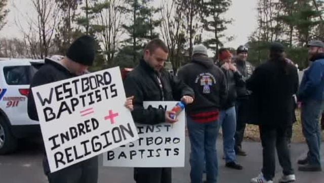 Counter Protesters Ready For Westboro Controversial Group A No