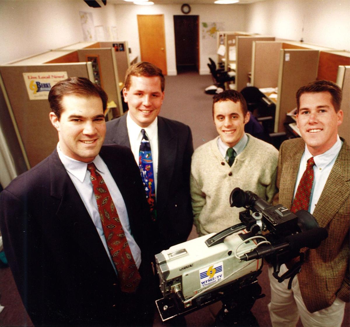 Jon Brodsky, Matt Roth, Dennis Byrne and Gregg Murphy after move to 325 Penn in 1996