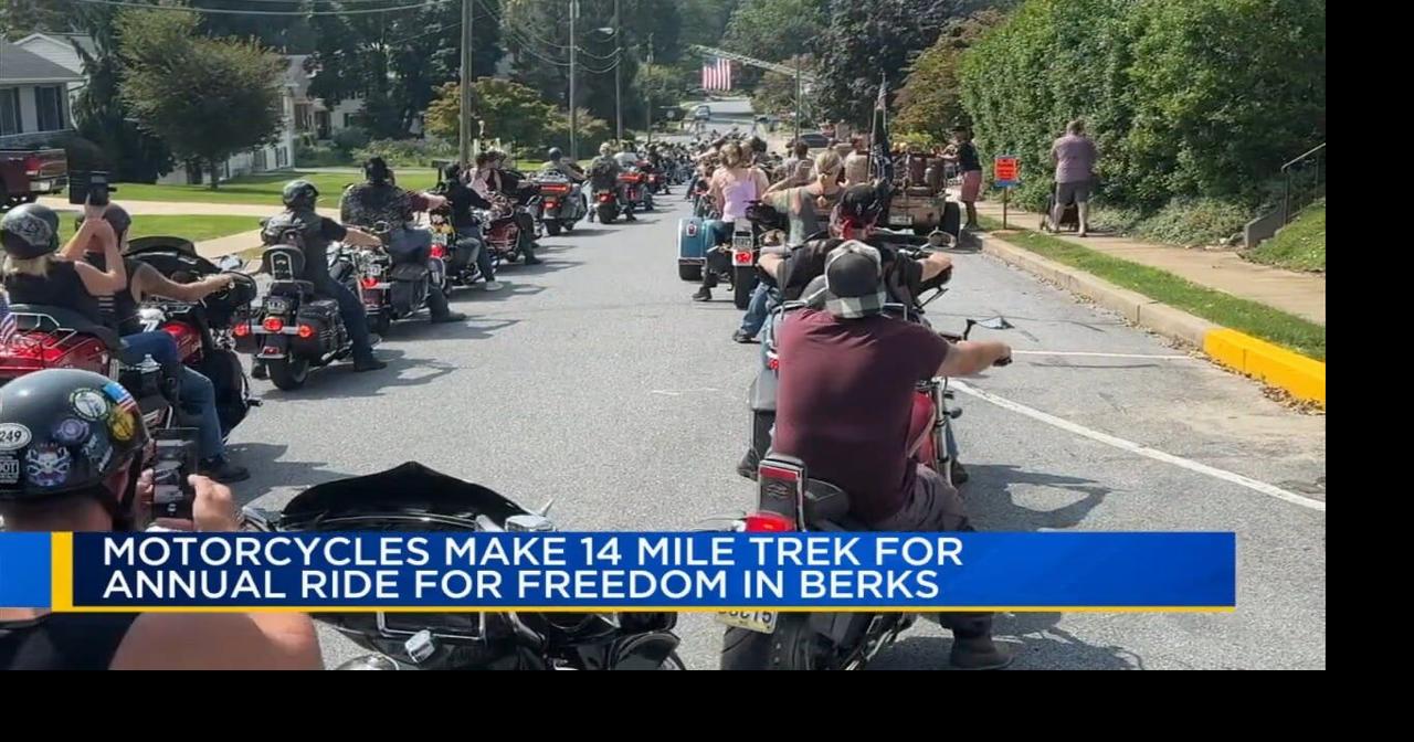 Veterans, motorcycle groups, ride in Berks in annual Ride for Freedom ...
