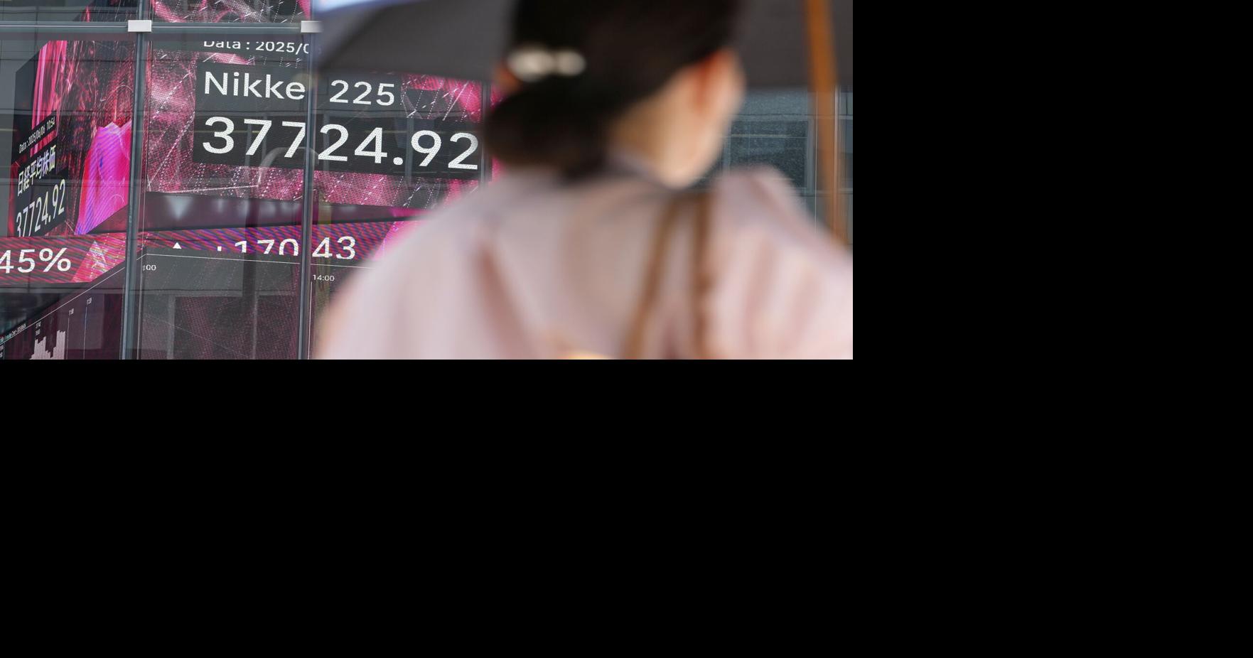 World shares are mixed ahead of Friday's US jobs report