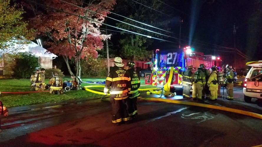 Crews battle house fire in Palmer Township | Lehigh Valley Regional ...